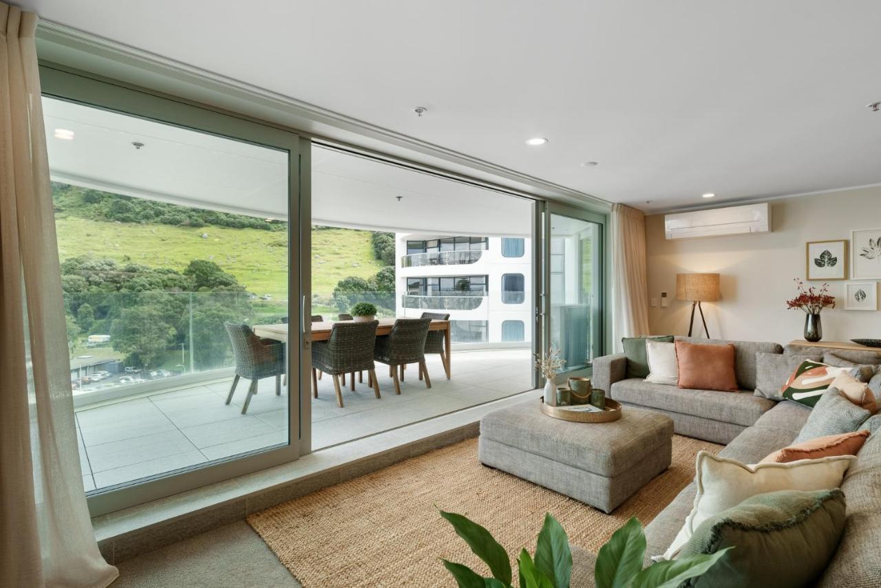 Executive Oceanside Apartment Mount Maunganui Buitenkant foto