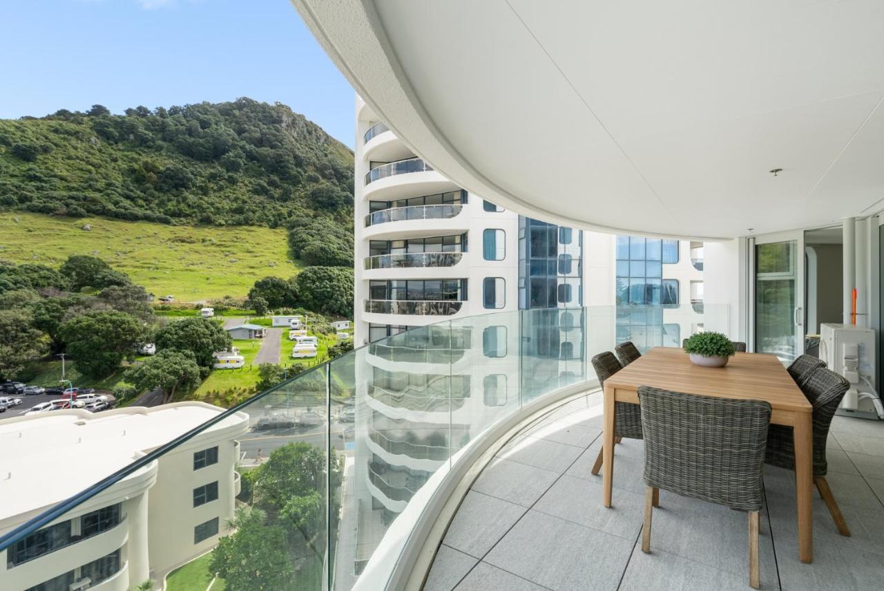 Executive Oceanside Apartment Mount Maunganui Buitenkant foto