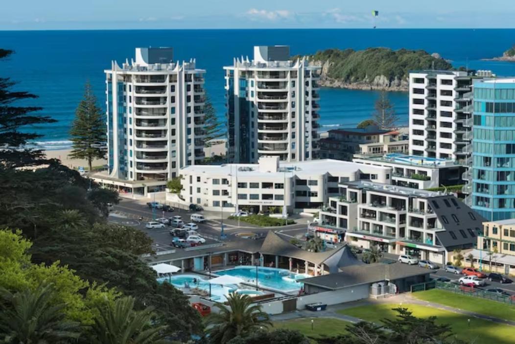 Executive Oceanside Apartment Mount Maunganui Buitenkant foto